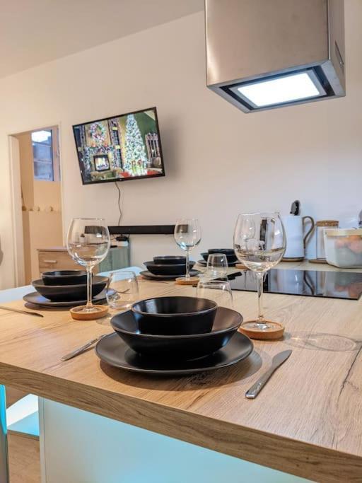 Sejour Cocooning Pour Se Ressourcer A La Montagne. Appartement Aulus-les-Bains Buitenkant foto